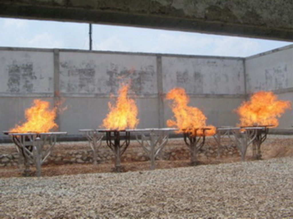Flare Stack with Water Seal